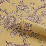 Schumacher Inverness Garden Buttercup Wallpaper