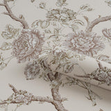 Schumacher Inverness Garden Ivory Wallpaper