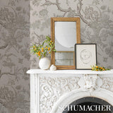 Schumacher Inverness Garden Ivory Wallpaper