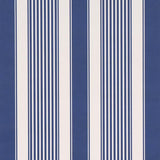 Schumacher Summerville Stripe Indigo Wallpaper
