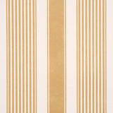 Schumacher Summerville Stripe Ochre Wallpaper