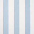 Schumacher Louise Stripe Blue Wallpaper