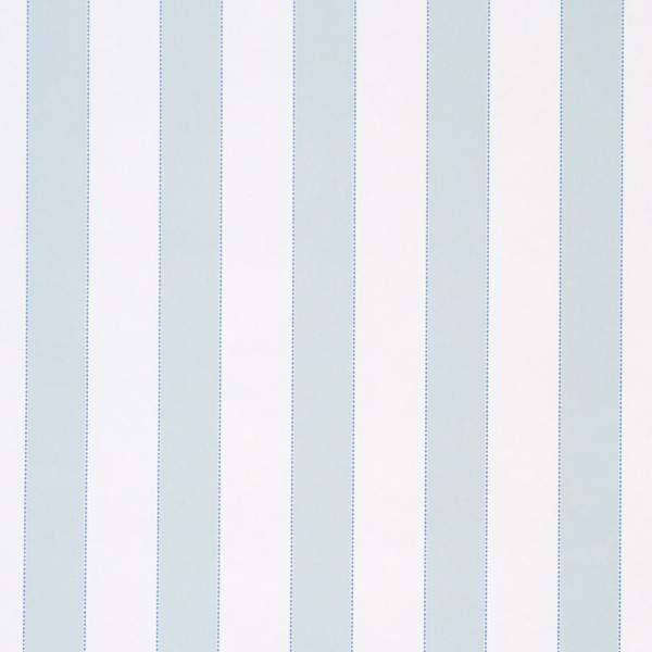 Schumacher Louise Stripe Ice Wallpaper