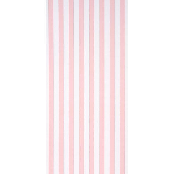 Schumacher Louise Stripe Rose Wallpaper