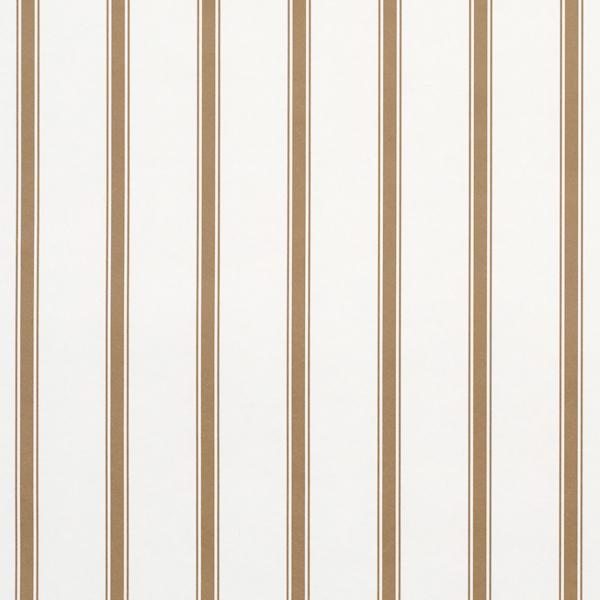 Schumacher Westerly Stripe Burlap Wallpaper