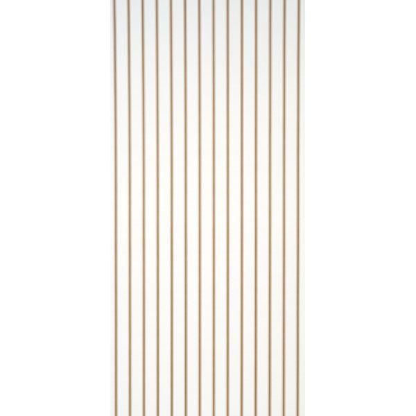 Schumacher Westerly Stripe Burlap Wallpaper