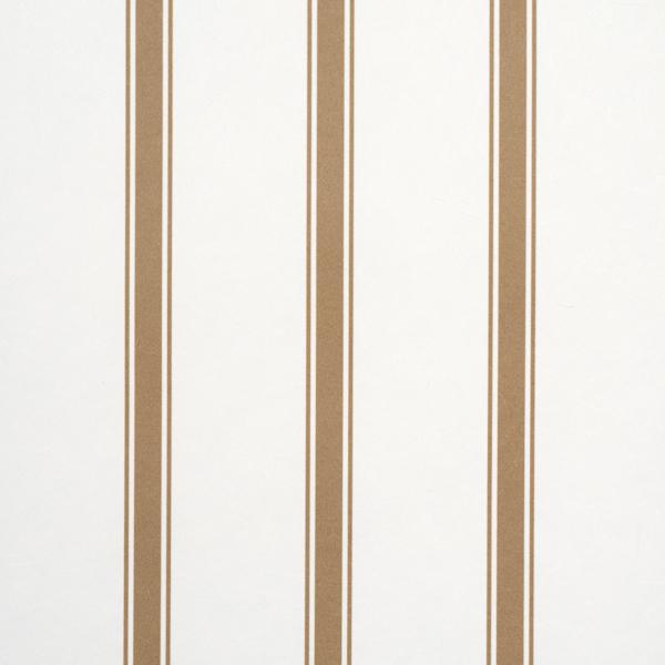 Schumacher Westerly Stripe Burlap Wallpaper