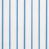 Schumacher Westerly Stripe Blue Wallpaper