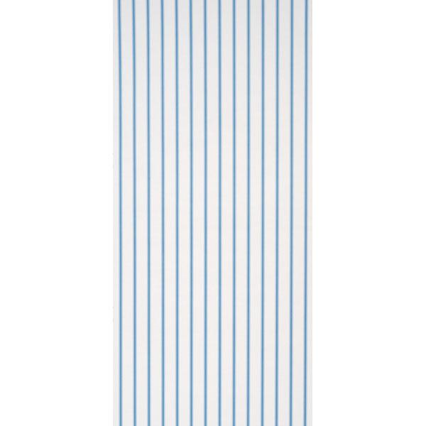 Schumacher Westerly Stripe Blue Wallpaper
