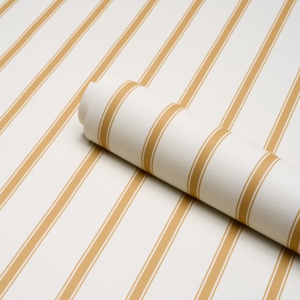 Schumacher Westerly Stripe Marigold Wallpaper
