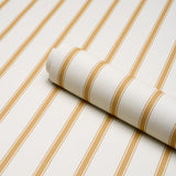 Schumacher Westerly Stripe Marigold Wallpaper