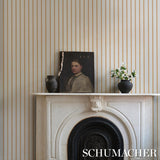 Schumacher Westerly Stripe Marigold Wallpaper
