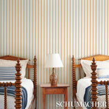 Schumacher Westerly Stripe Marigold Wallpaper