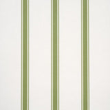 Schumacher Westerly Stripe Moss Wallpaper