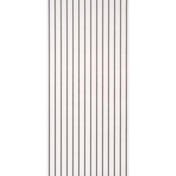 Schumacher Westerly Stripe Charcoal Wallpaper