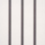Schumacher Westerly Stripe Charcoal Wallpaper