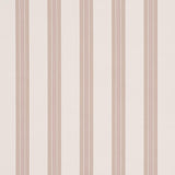 Schumacher Chatham Stripe Rose Wallpaper