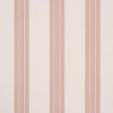 Schumacher Chatham Stripe Rose Wallpaper