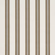 Schumacher Chatham Stripe Umber Wallpaper