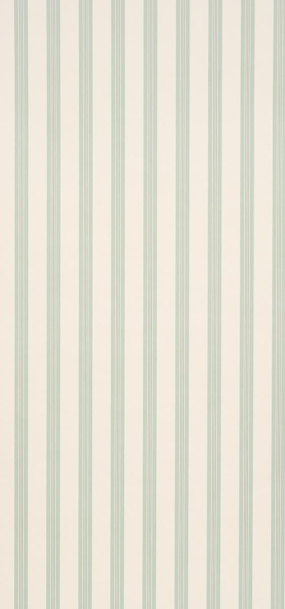Schumacher Chatham Stripe Celadon Wallpaper
