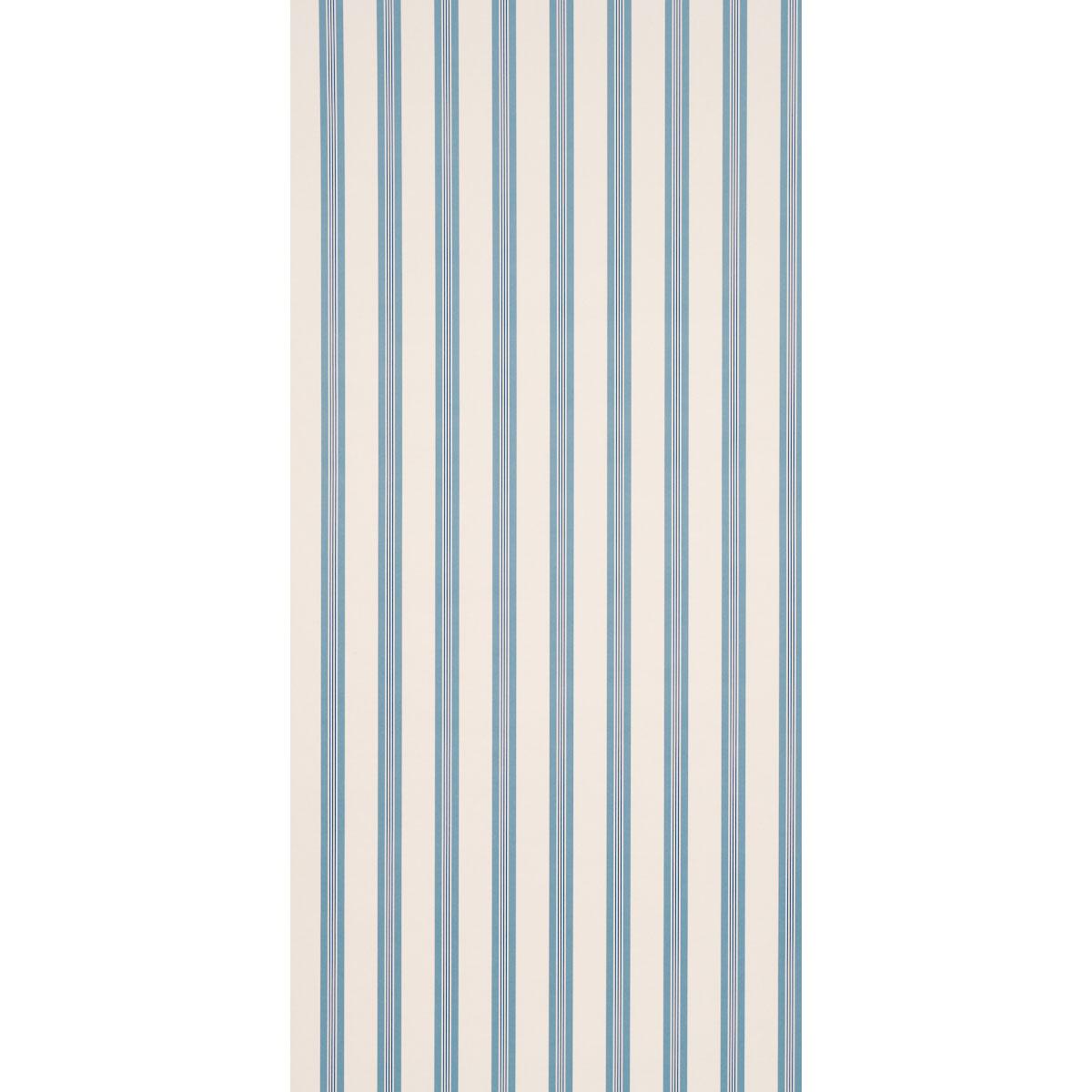 Schumacher Chatham Stripe Delft Wallpaper