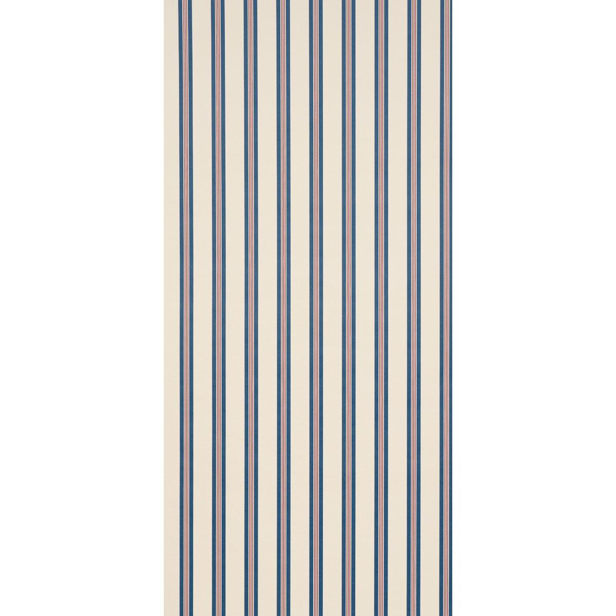 Schumacher Chatham Stripe Americana Wallpaper