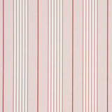 Schumacher Audrey Stripe Pink Wallpaper