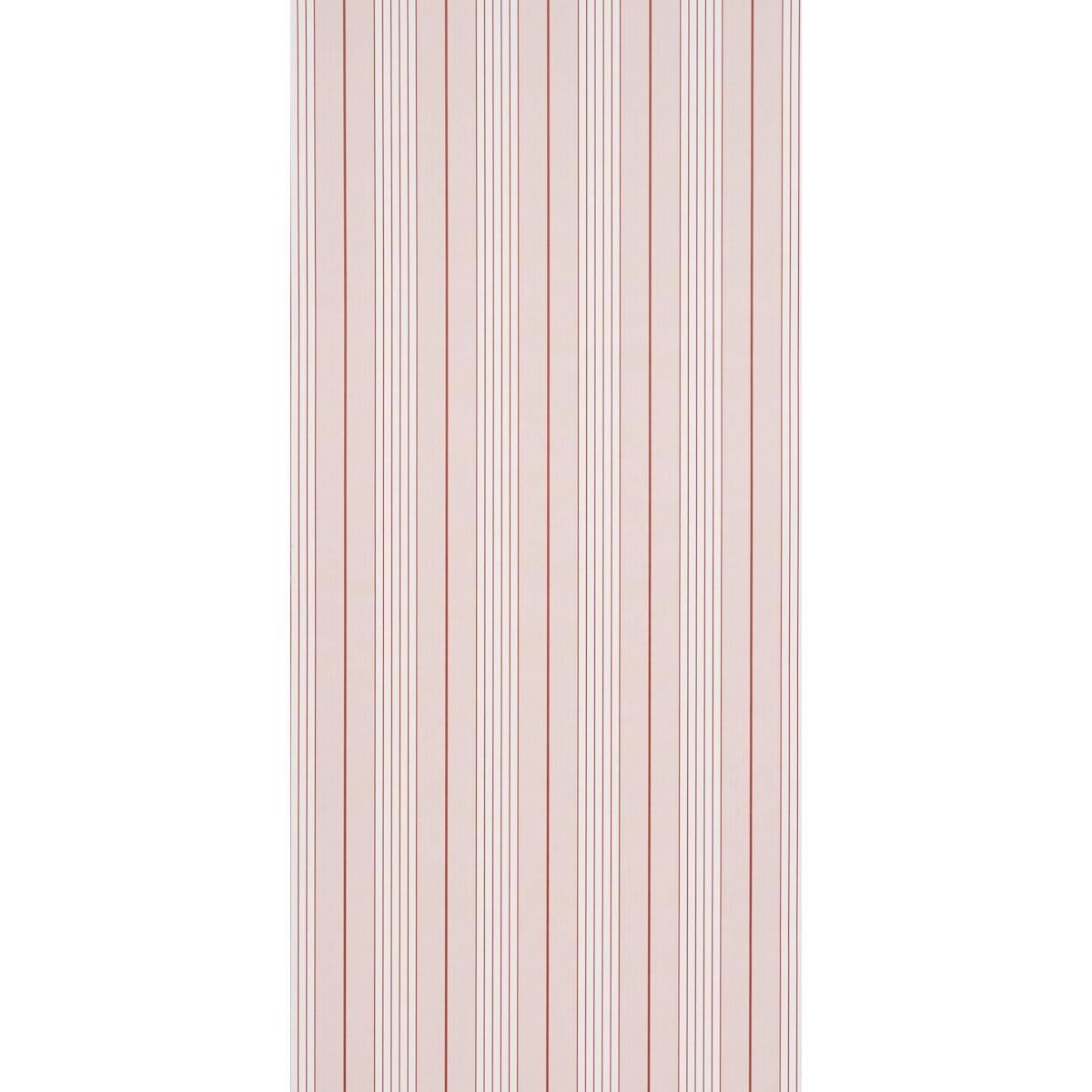 Schumacher Audrey Stripe Pink Wallpaper