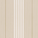 Schumacher Audrey Stripe Sand Wallpaper