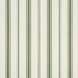 Schumacher Coco Stripe Green Wallpaper