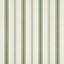 Schumacher Coco Stripe Green Wallpaper