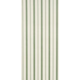 Schumacher Coco Stripe Green Wallpaper