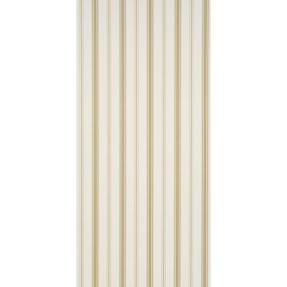 Schumacher Coco Stripe Neutral Wallpaper