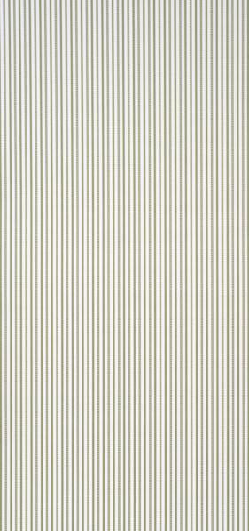 Schumacher Mathis Ticking Stripe Leaf Wallpaper