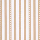 Schumacher Mathis Ticking Stripe Neutral Wallpaper