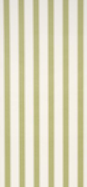 Schumacher Rafe Stripe Leaf Wallpaper