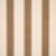 Schumacher Rafe Stripe Chocolate Wallpaper