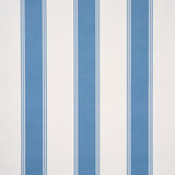 Schumacher Rafe Stripe Azure Wallpaper