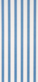 Schumacher Rafe Stripe Azure Wallpaper