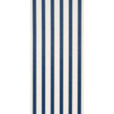 Schumacher Rafe Stripe Indigo Wallpaper