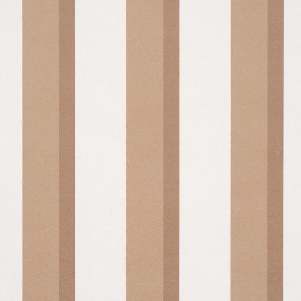 Schumacher Rigsby Stripe Driftwood Wallpaper