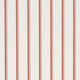 Schumacher Tyla Stripe Terracotta Wallpaper