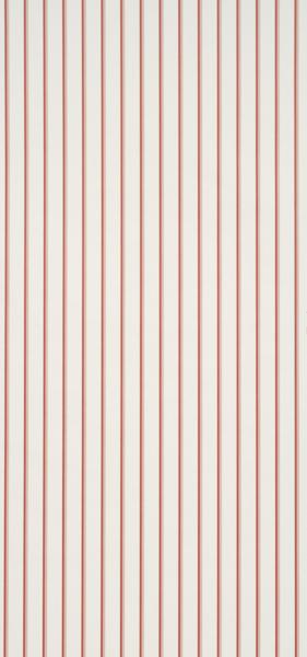 Schumacher Tyla Stripe Terracotta Wallpaper
