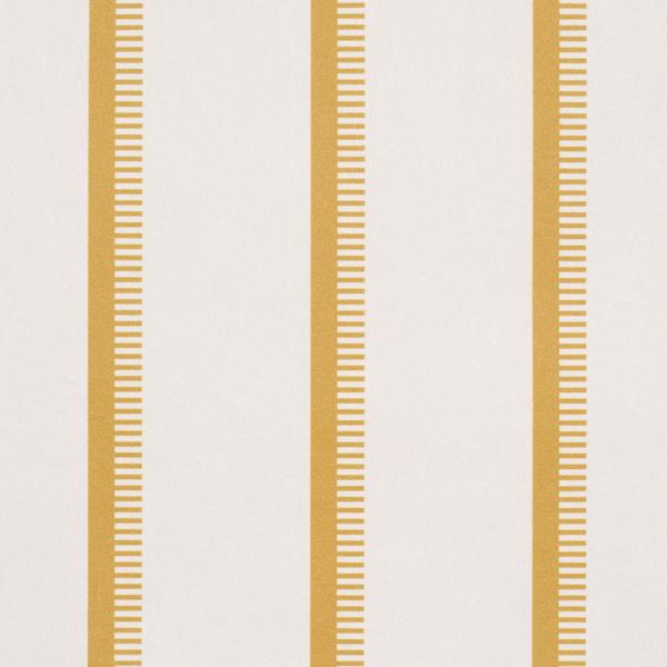 Schumacher Tyla Stripe Butternut Wallpaper