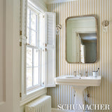 Schumacher Tyla Stripe Butternut Wallpaper