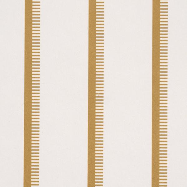 Schumacher Tyla Stripe Dijon Wallpaper