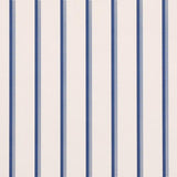 Schumacher Tyla Stripe Indigo Wallpaper