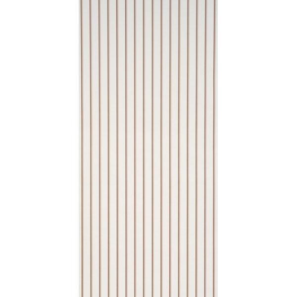 Schumacher Tyla Stripe Umber Wallpaper