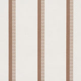 Schumacher Tyla Stripe Umber Wallpaper