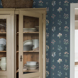 Schumacher Ängsflora Spruce Wallpaper